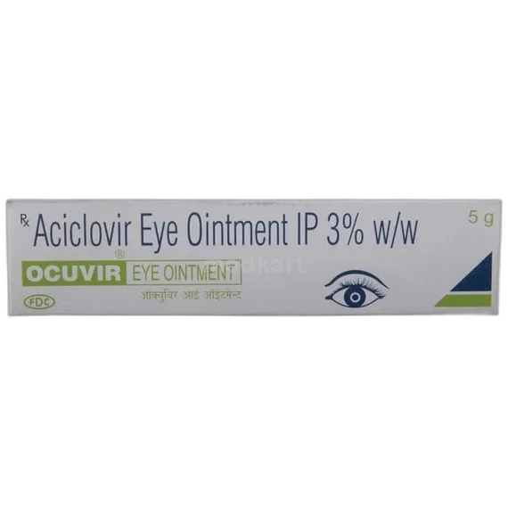 ocuvir eye ointment 5 gm